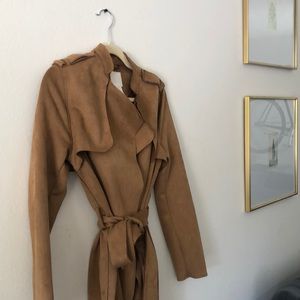 H&M Camel Trench Coat